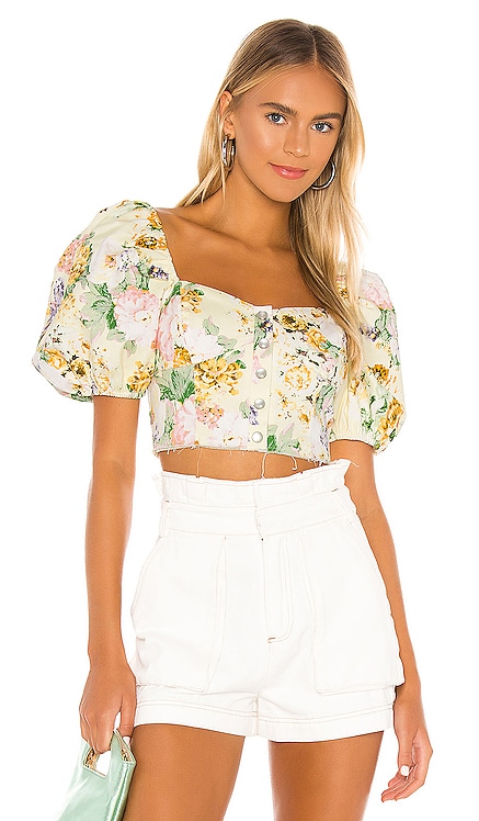 TOP CROPPED CHAMOMILE For Love & Lemons