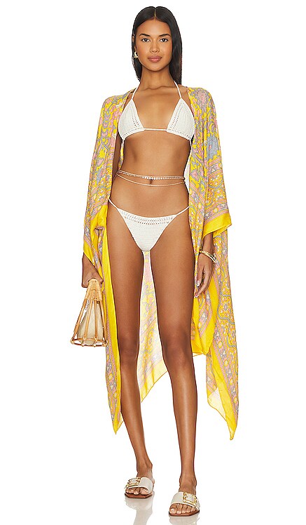 X Intimately FP Magic Dance Border Kimono Free People