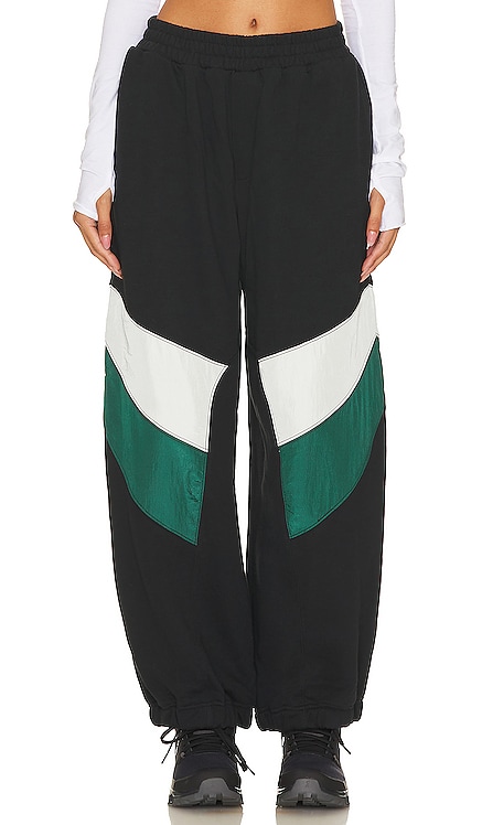 X FP Movement Hot Track Pant In Black Combo Free People