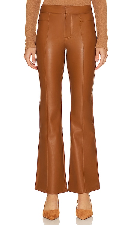 Uptown High Rise Faux Leather Pant Free People
