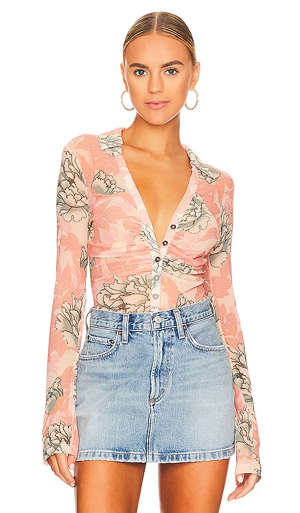 LUCKY 버튼업 셔츠 Free People