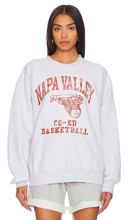 Napa Valley Basketball Rugged Crewneck Sweatshirt firstport