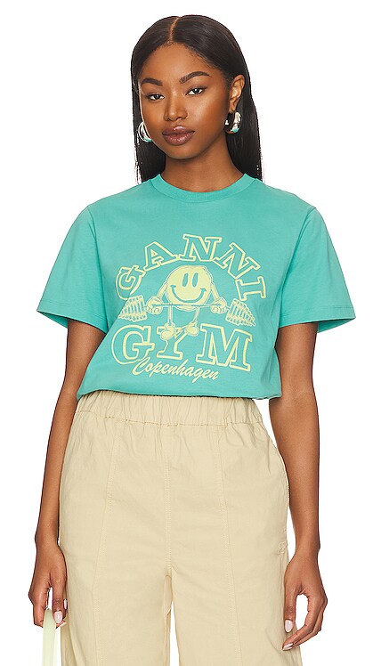 GYM 티셔츠 Ganni