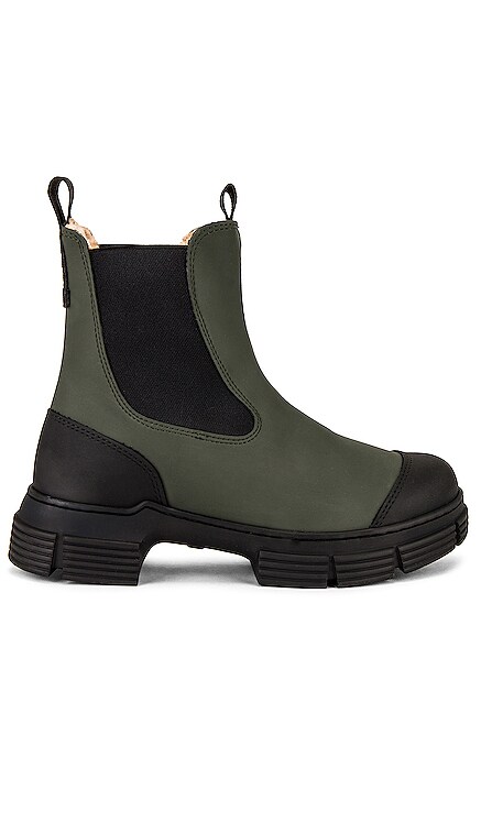 Low Chelsea Boot Ganni $295 NEW