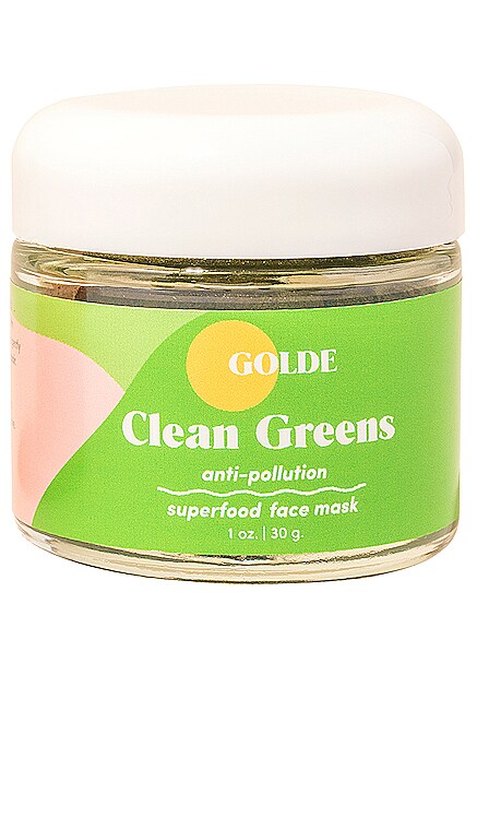 Clean Greens Superfood Face Mask GOLDE