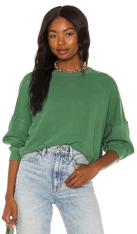 Green sweater top Clearance