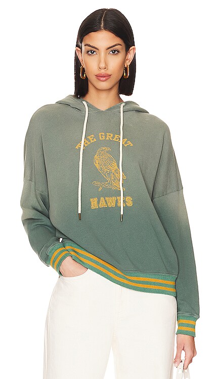the Teammate Sweatshirt with Hawk Graphic The Great