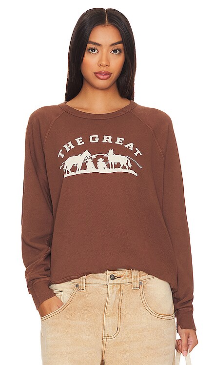 The College Sweatshirt With Gaucho Graphic The Great