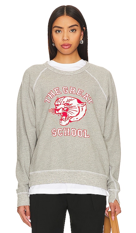 The College Sweatshirt With Bobcat Graphic The Great