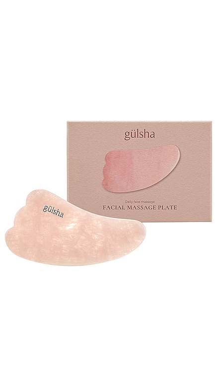 Rose Quartz Facial Massage Plate Gulsha