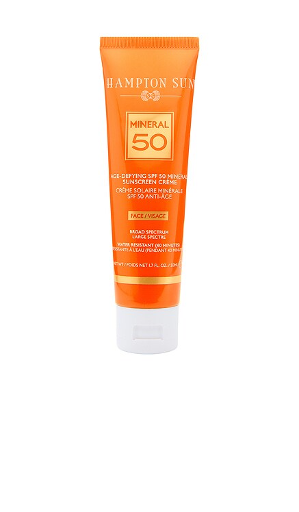 Age Defying SPF 50 Mineral Creme Hampton Sun $52 