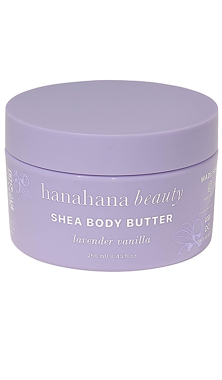 Lavender Vanilla Shea Body Butter Hanahana Beauty
