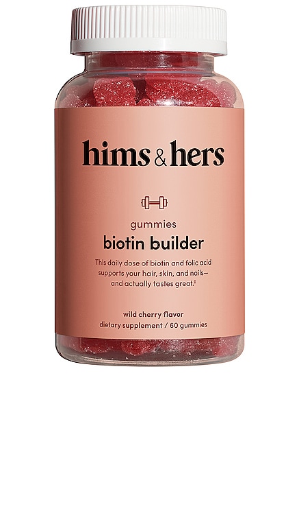 Hims & Hers Biotin Builder Gummies hers $16 