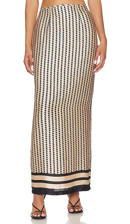 Lissa Straight Midi Skirt Hansen + Gretel