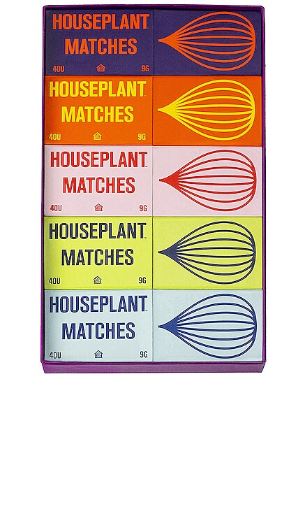 Houseplant Matchbox Set Houseplant