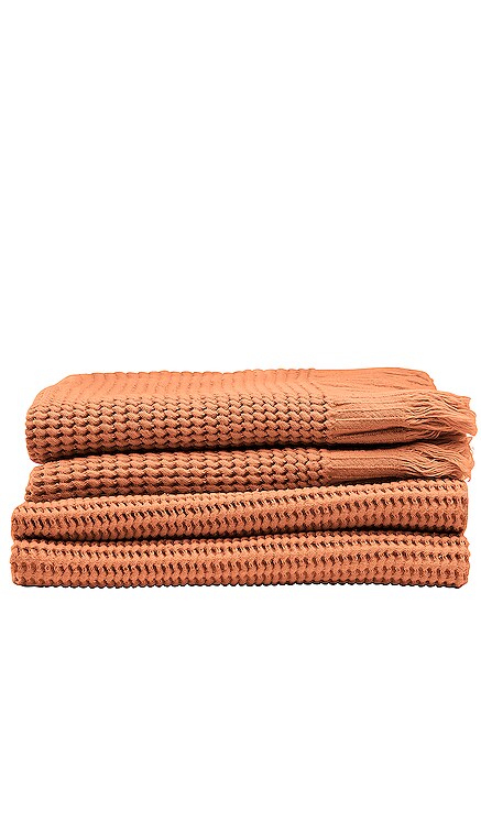 SERVIETTE GAUFRÉE ELLA WAFFLE TOWEL IN SEDONA House No. 23
