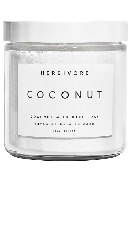 Coconut Bath Soak Herbivore Botanicals $32 