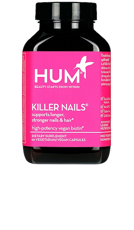 Killer Nails Biotin Supplement HUM Nutrition