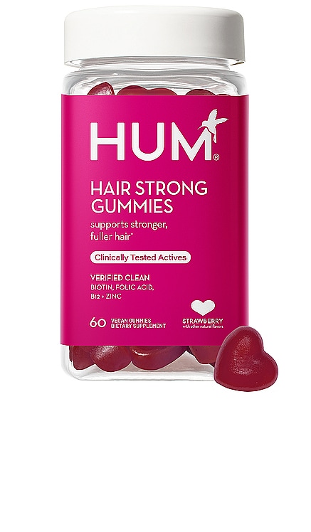 Hair Sweet Hair Growth Vegan Gummies HUM Nutrition