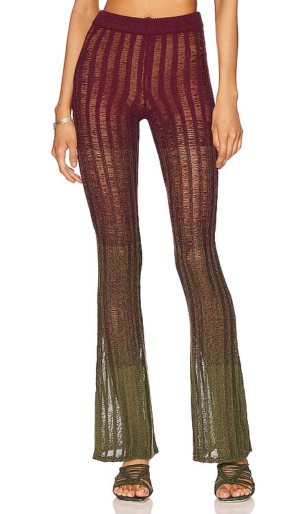 Zicatela Knit Pant W Side Slits h:ours