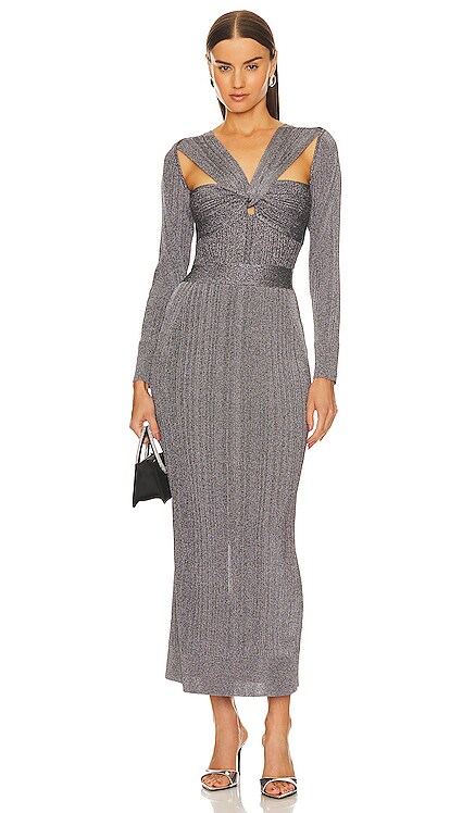 VESTIDO LARGO VAR Herve Leger