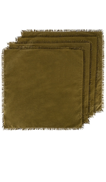 Essential Set of 4 Dinner Napkins HAWKINS NEW YORK