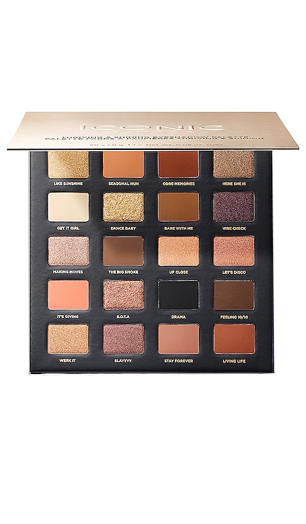 PALETTE D'OMBRES À PAUPIÈRES THRIVING & SHINING EYESHADOW PALETTE ICONIC LONDON