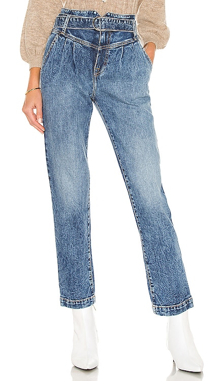 Theo Belted Pleated High Rise JONATHAN SIMKHAI STANDARD $295 