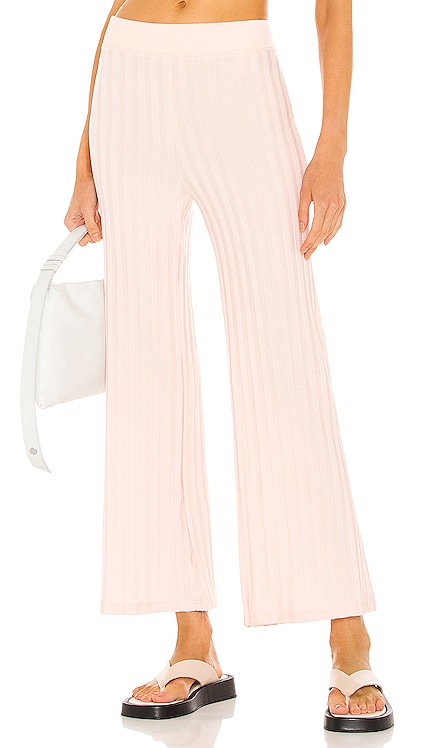 Celia Compact Rib Cropped Wide Leg Pant JONATHAN SIMKHAI STANDARD Rp2.205.572,50 