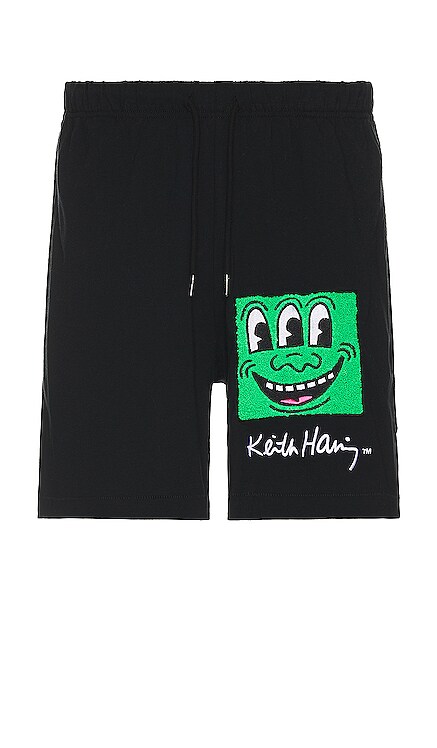 X Keith Haring Chenille Shorts Jungles