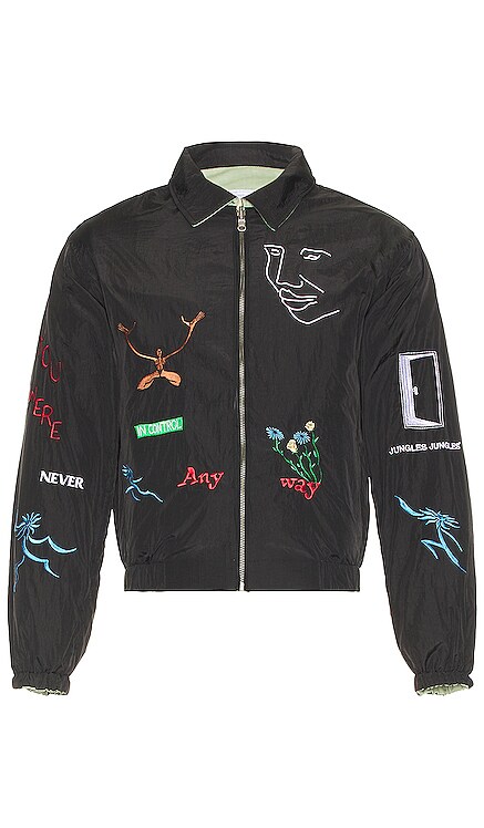 Let Go Reversible Harrington Jacket Jungles