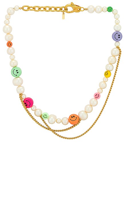 Smile Like You Mean It Necklace joolz by Martha Calvo $145 NEW