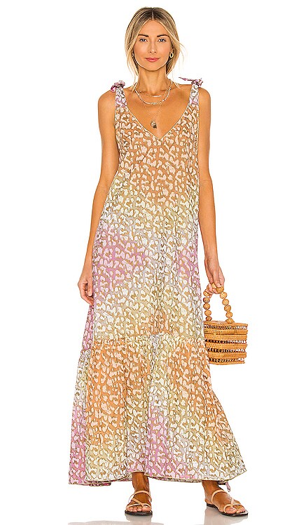 V Neck Maxi Dress juliet dunn $325 