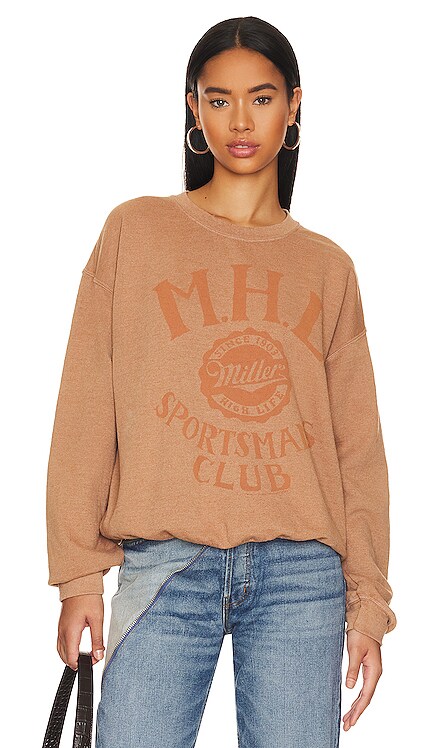 MHL SPORTSMAN'S FLEECE CLUB 크루넥 Junk Food