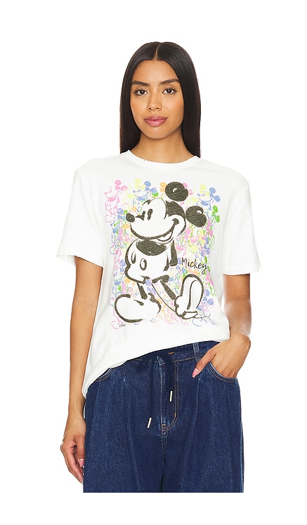Mickey Mouse Face Tee Junk Food