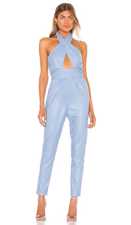 baby blue women's jumpsuits