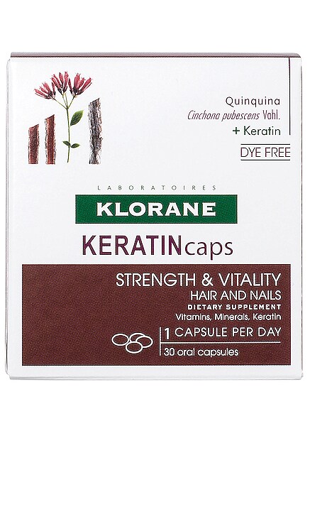 KeratinCaps Strength & Vitality Klorane