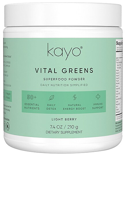 Vital Greens Superfood Powder Drink Mix Kayo Body Care