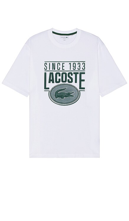 Large Croc Loose Fit Tee Lacoste
