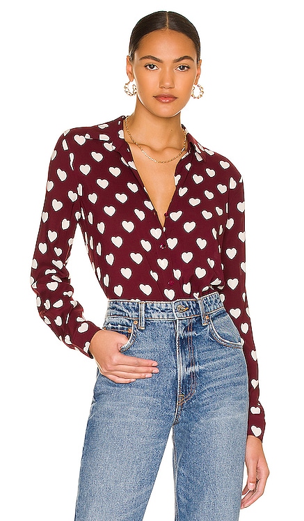 Holly Long Sleeve Blouse L'AGENCE $295 NEW