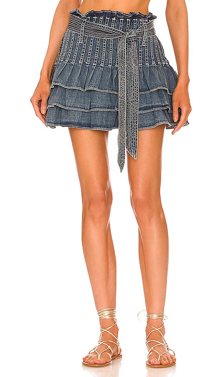 Ruffle Mini Skirt Love the Label $245 NEW