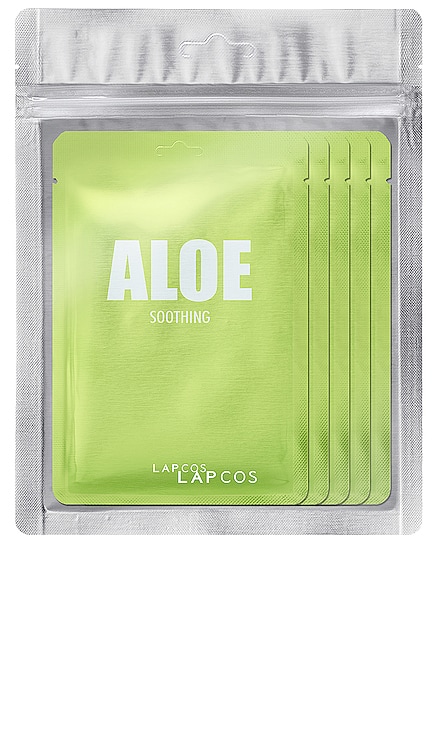Aloe Daily Skin Mask 5 Pack LAPCOS