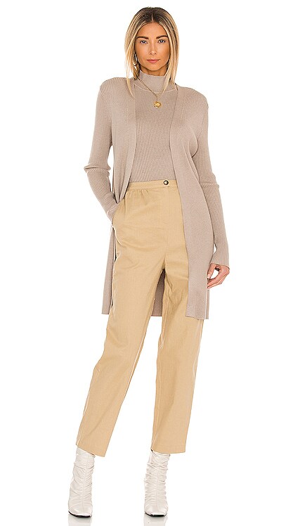 Danielle Rib Knit Cardigan Line & Dot $103 