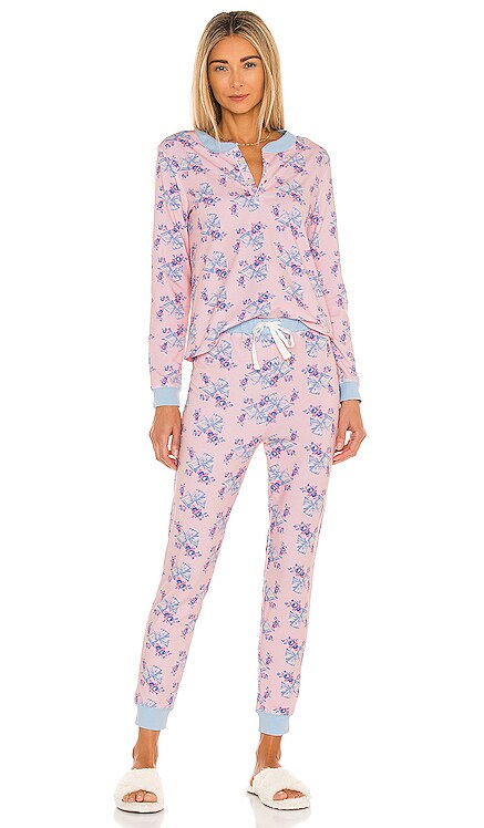 X Morgan Lane Kaia PJ Set LoveShackFancy $170 