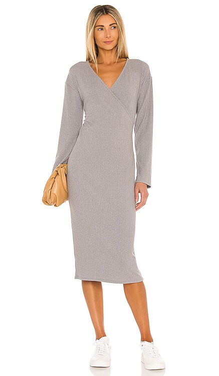 Charlie Wrap Midi Dress Lovers + Friends $158 