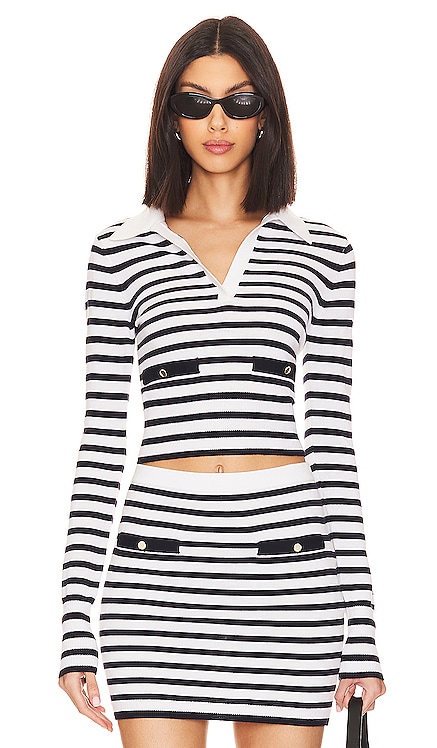 Selene Striped Sweater Lovers and Friends