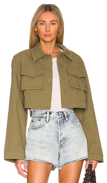 Angeles Cropped Jacket Lovers and Friends $178 