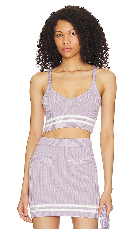 Alize Cropped Knit Tank Lovers and Friends