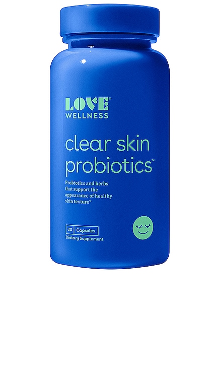 Clear Skin Probiotics Capsules Love Wellness