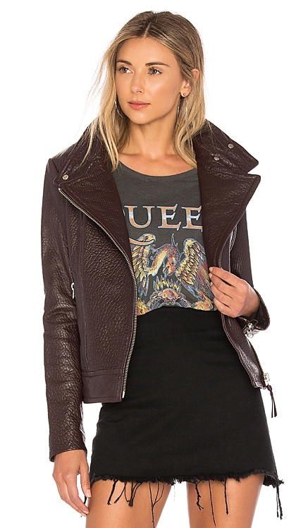 Lisa Leather Jacket Mackage